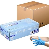 Amazon.co.jp: [BENDELY] 川西工業 #2114 ポリエチレン手袋 使い捨て